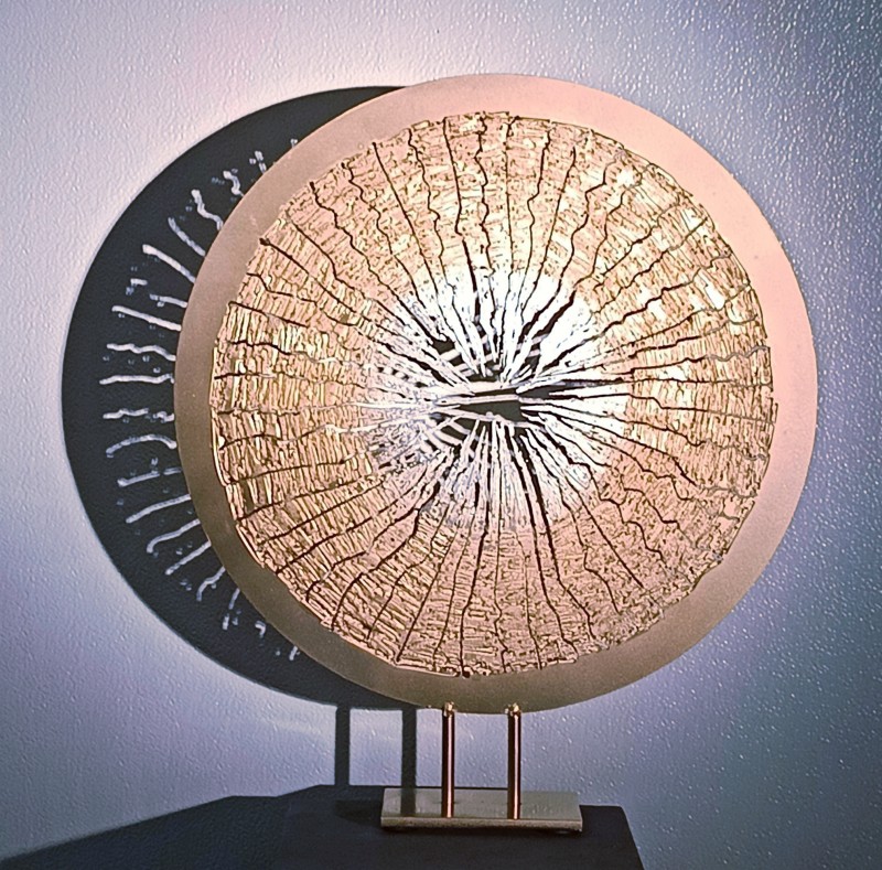 La PIECE d'OR et d'ART de Philippe LONZI le sculpteur dans l'acier.