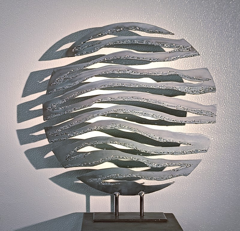OCÉANE Sculpture originale décorative contemporaine et design, décorative pour cadeau de mariage vers TOULON ou ailleurs