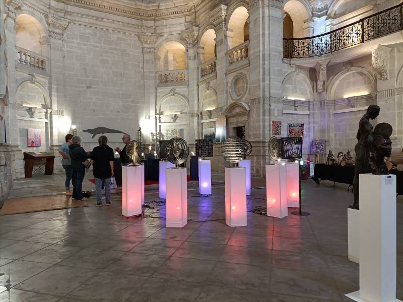 L'ARTISTE Philippe LONZI était présent au SALON INTERNATIONAL du S'MART à AIX en PROVENCE en LUBERON