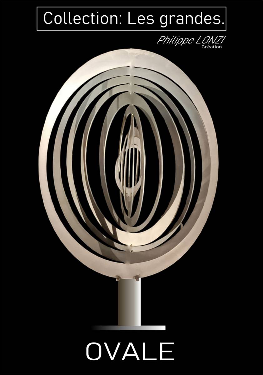 CREATION de sculptures urbaines design et contemporaine de ville entre LYON et VALENCE