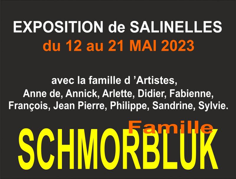 ARTISTES région SALINELLES Famille SCHMORBLUK