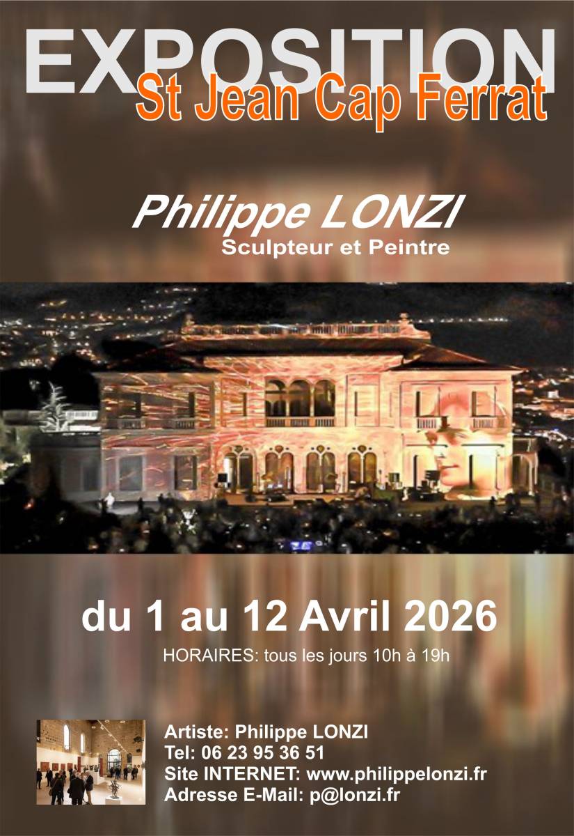 Une immersion artistique de Philippe LONZI à Saint-Jean-Cap-Ferrat