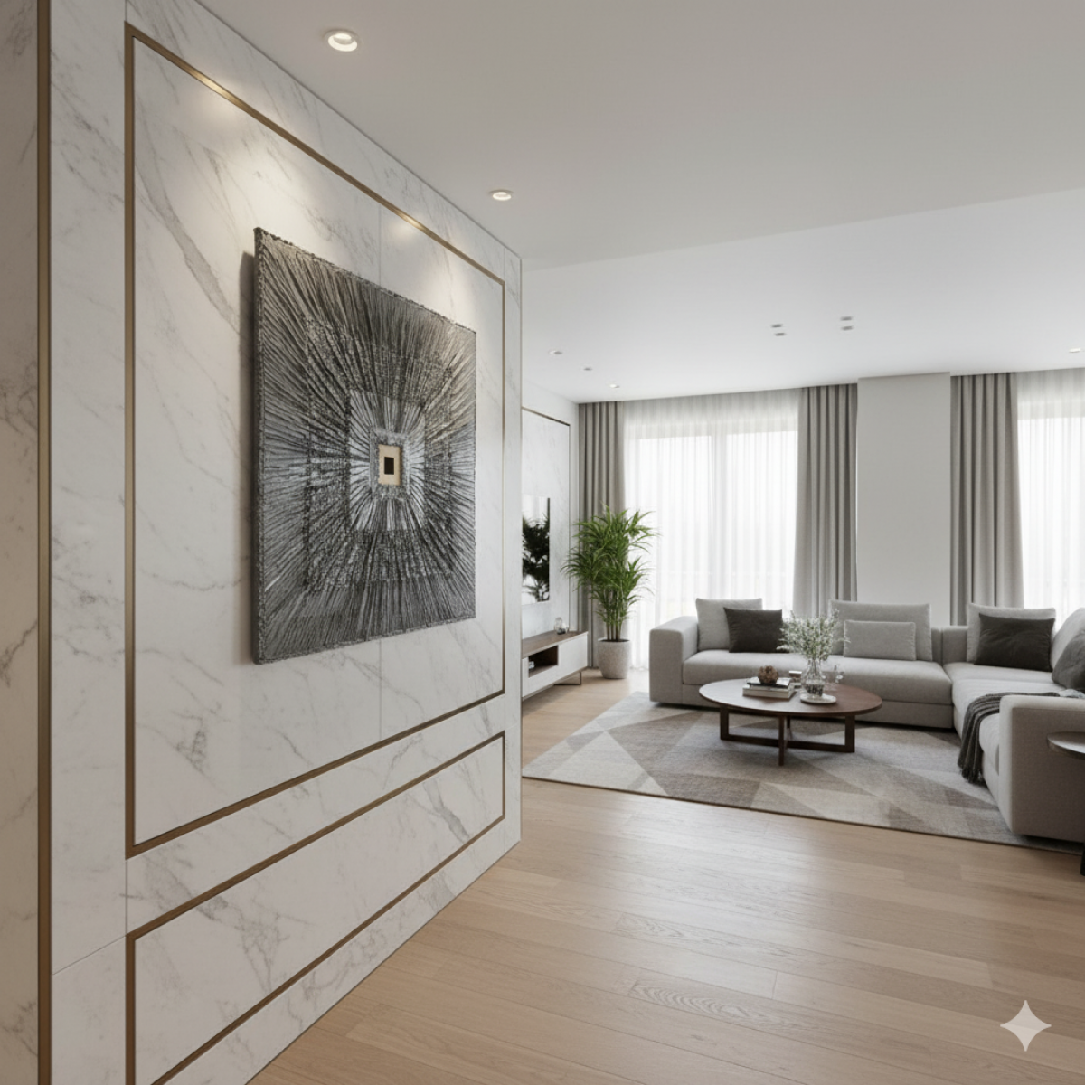 Sculptures et toiles en acier