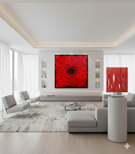 Que du rouge était le theme de l'exposition en AVIGNON